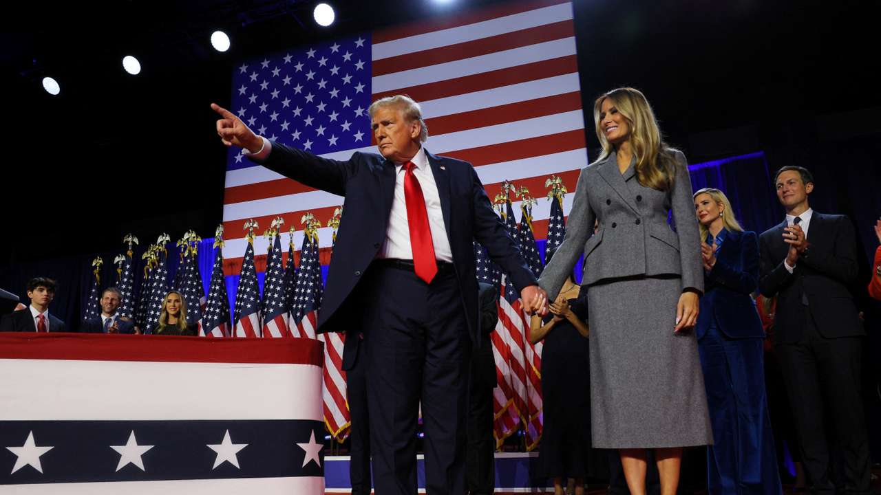 2024 U.S. Presidential Election Night, at Palm Beach County Convention Center, in West Palm Beach, Florida