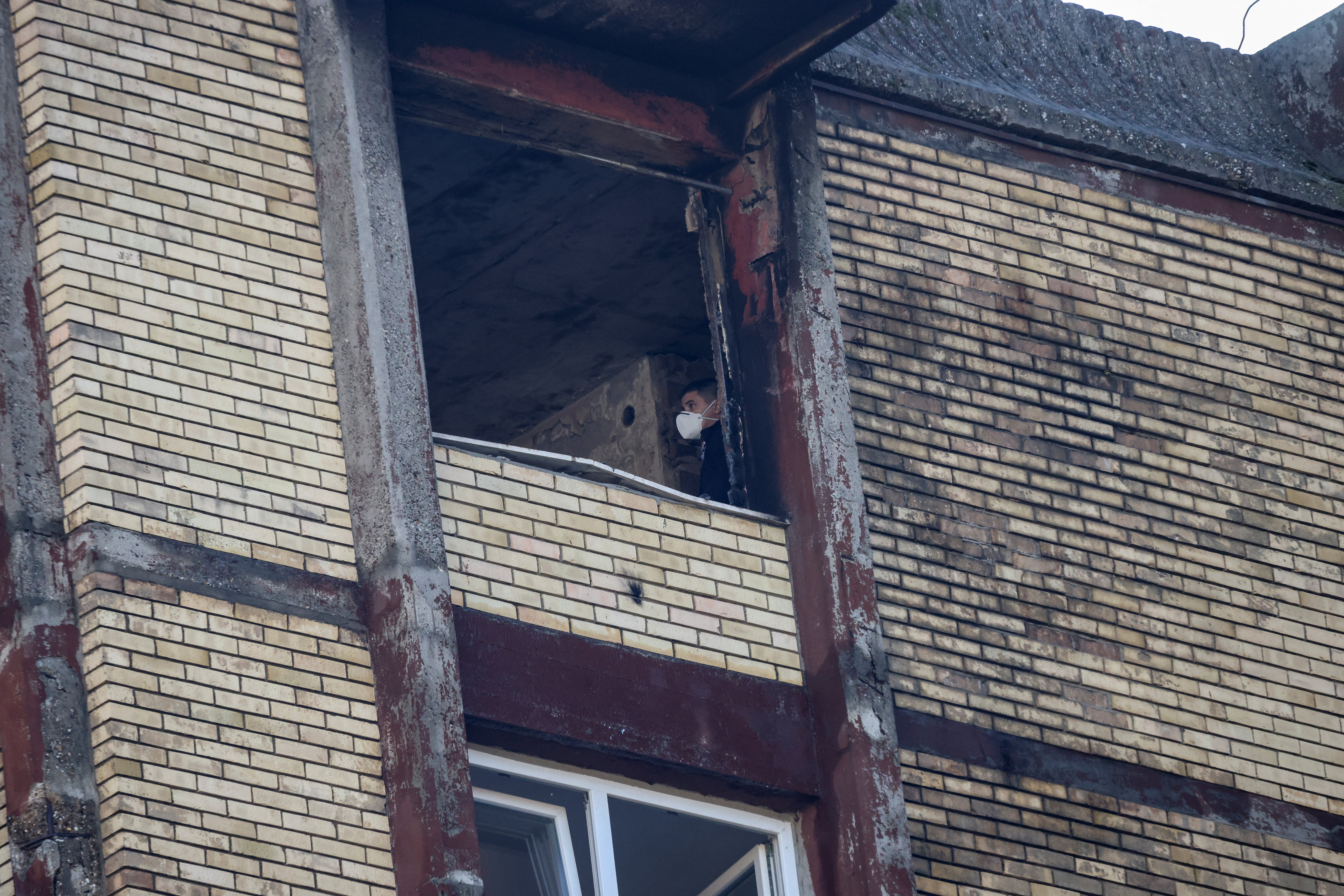 Bosnia fire at a home for the elderly