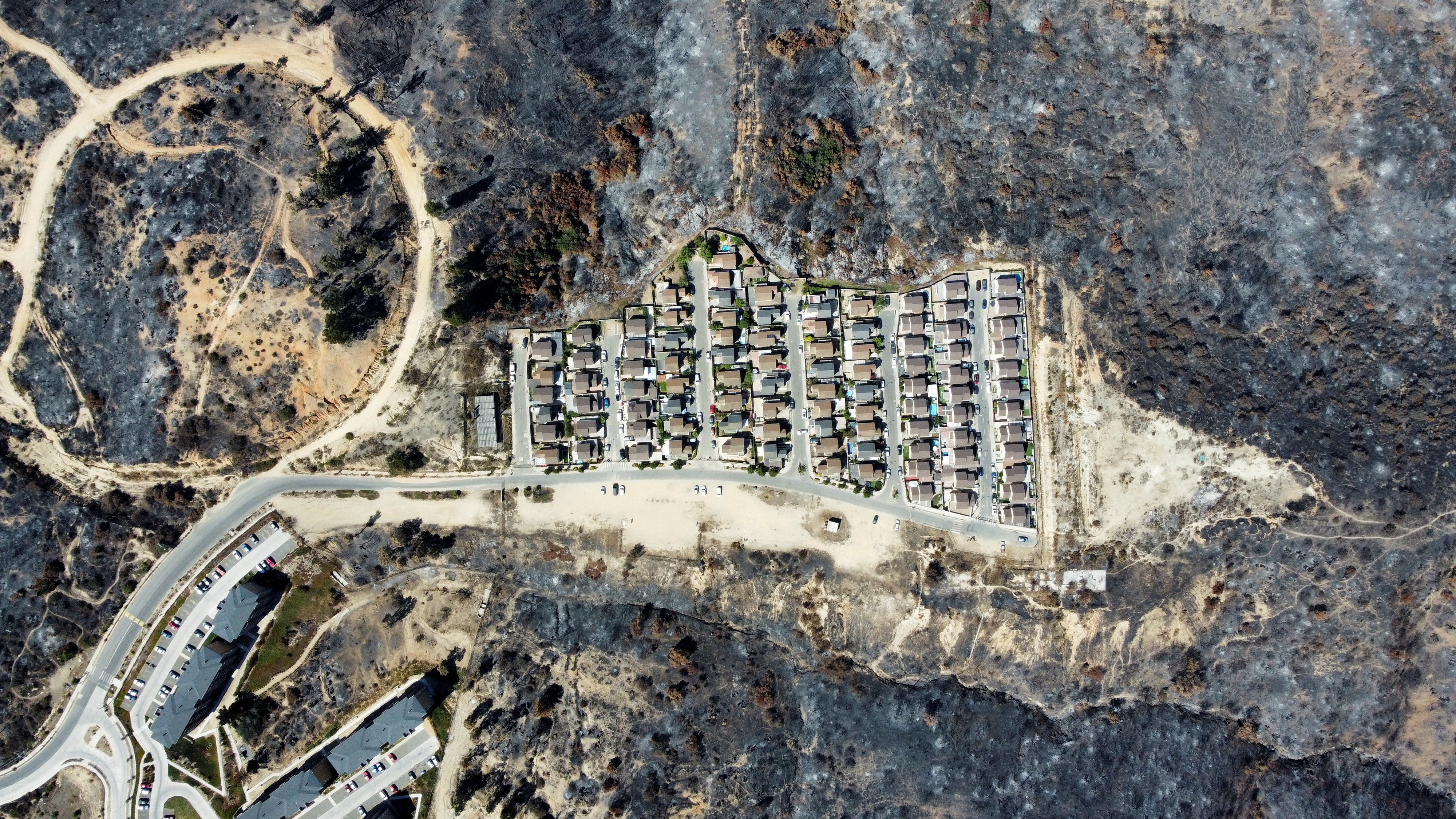 Community project saves homes from Chile wildfires in Vina del Mar