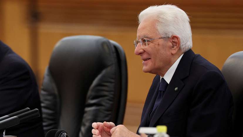 Italy's President Sergio Mattarella visits China