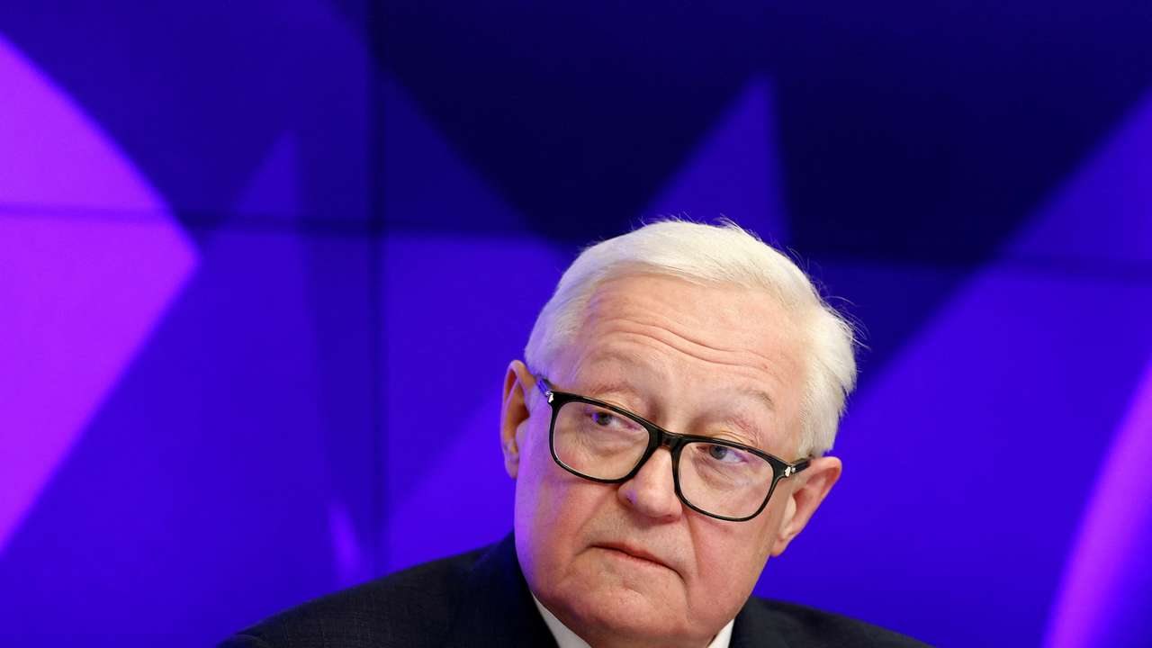 FILE PHOTO: Russia's Deputy Foreign Minister Sergei Ryabkov holds a press conference in Moscow