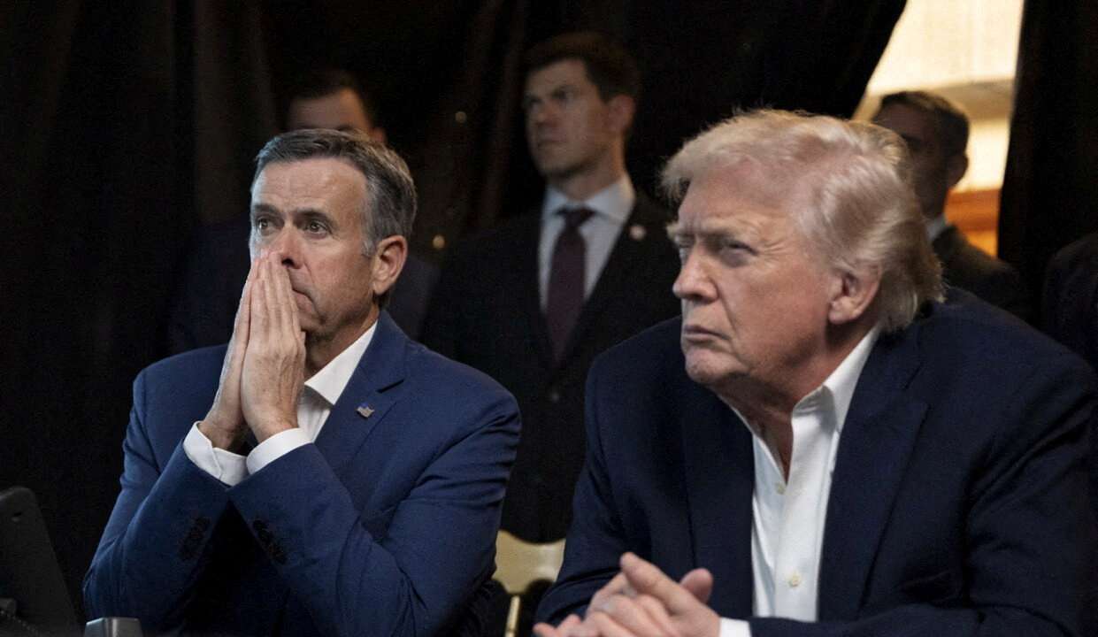 FILE PHOTO: Photos show Trump watching U.S. military operation in Venezuela