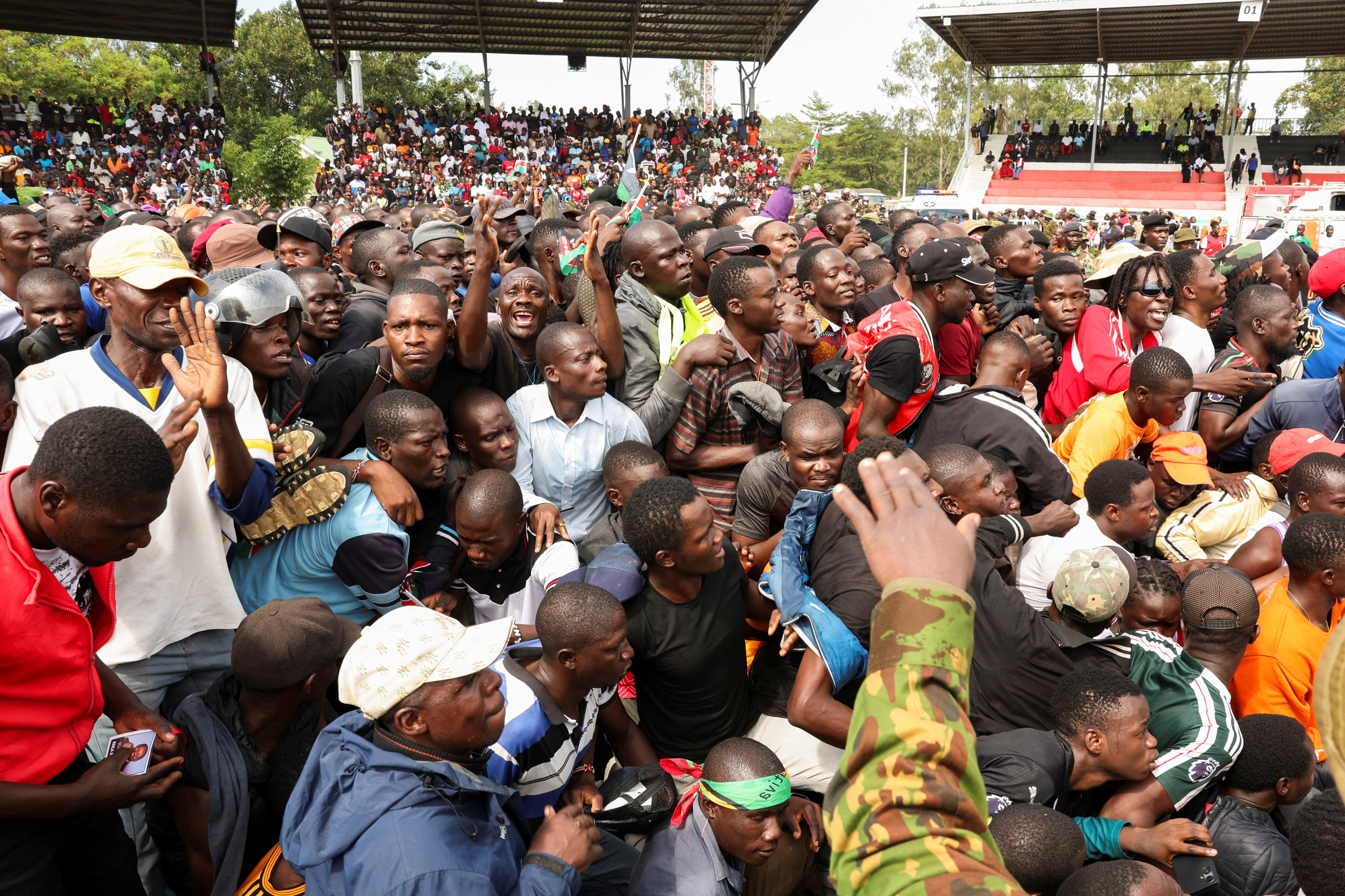 Funeral service of Kenya's former Prime Minister Raila Odinga, in Mamboleo