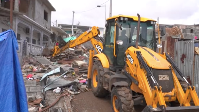 Mayotte capital begins rebuilding after cyclone Chido