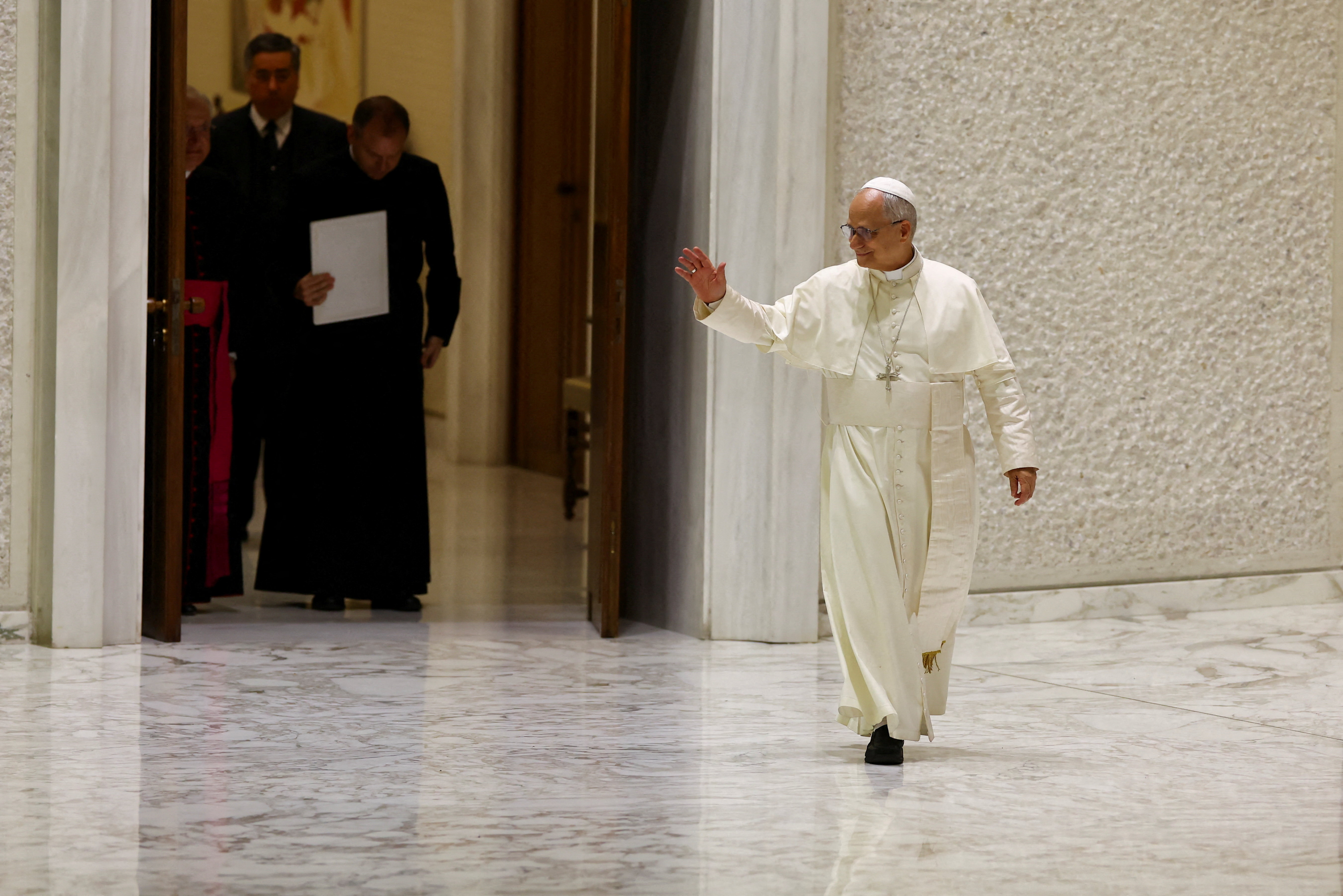 Pope Leo XIV holds general audience at the Vatican