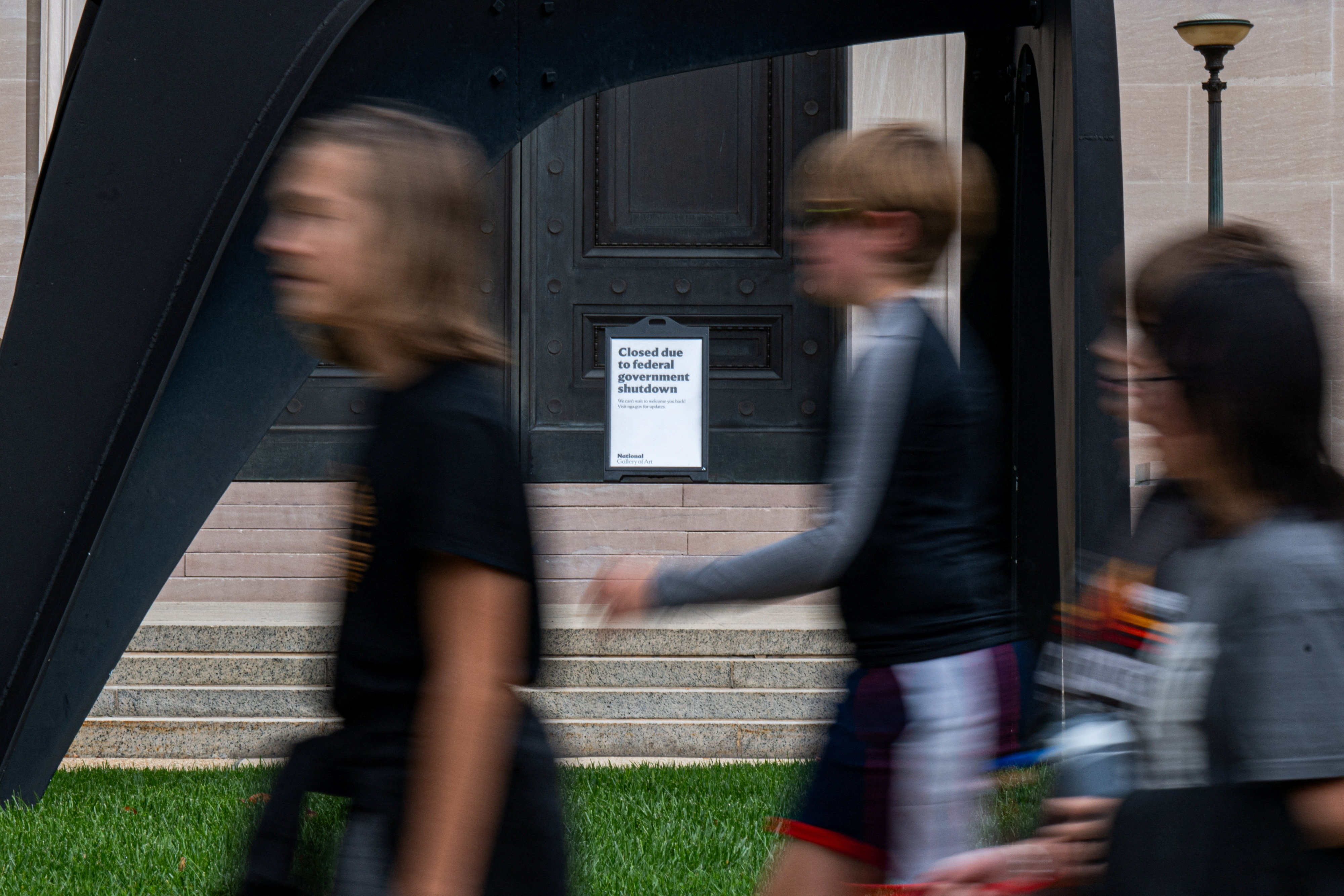 Government shutdown continues, in Washington, D.C.