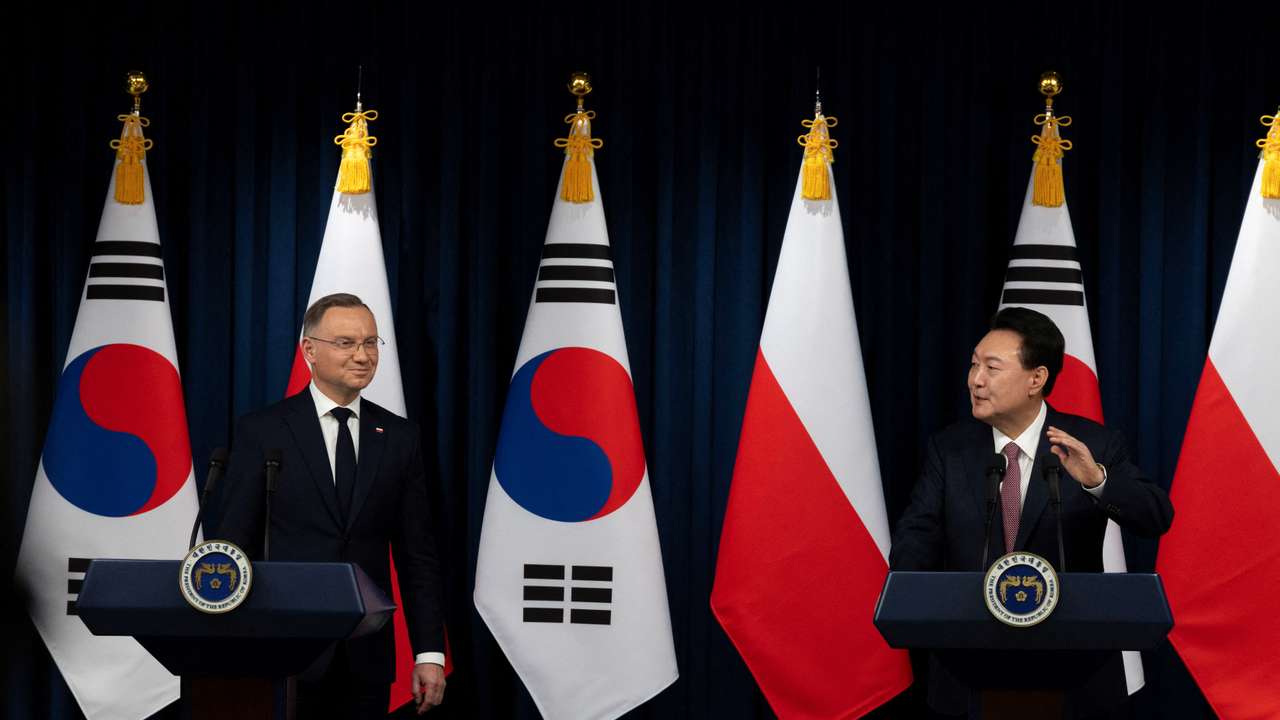 Poland's President Duda visits South Korea