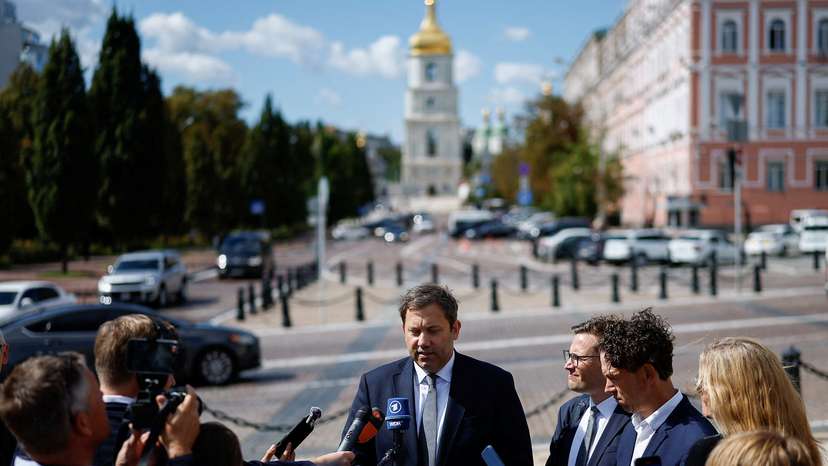 German Vice-chancellor Lars Klingbeil visits Kyiv