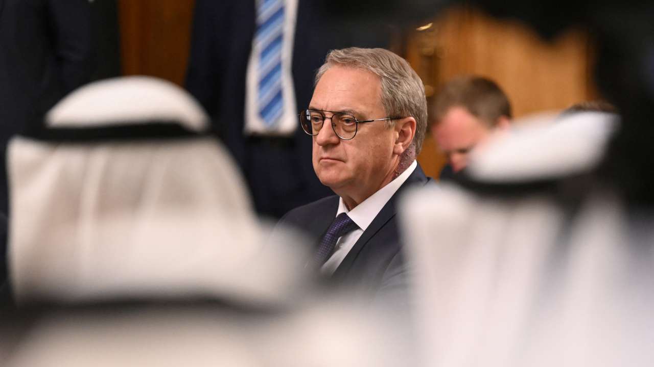 Russian Foreign Minister Lavrov meets with his counterparts of the GCC member states
