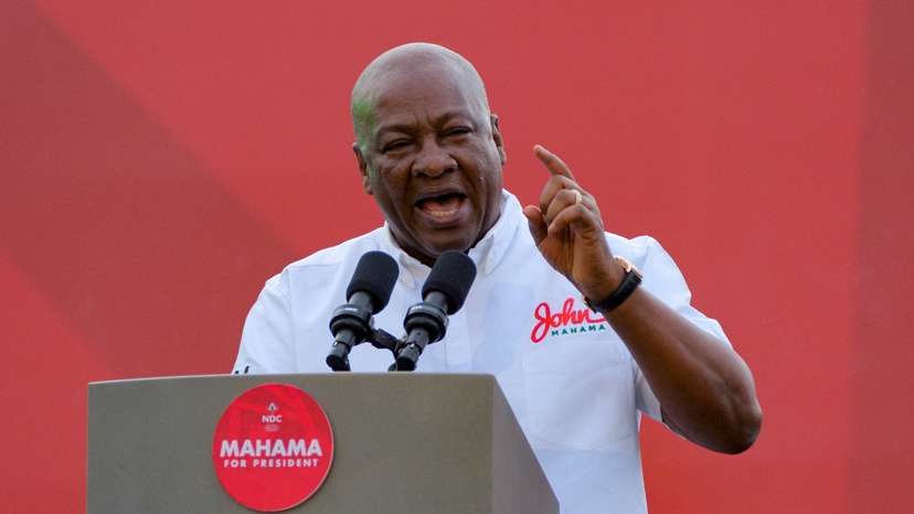 FILE PHOTO: Ghana's NDC party campaign launch ahead of December elections, in Tamale