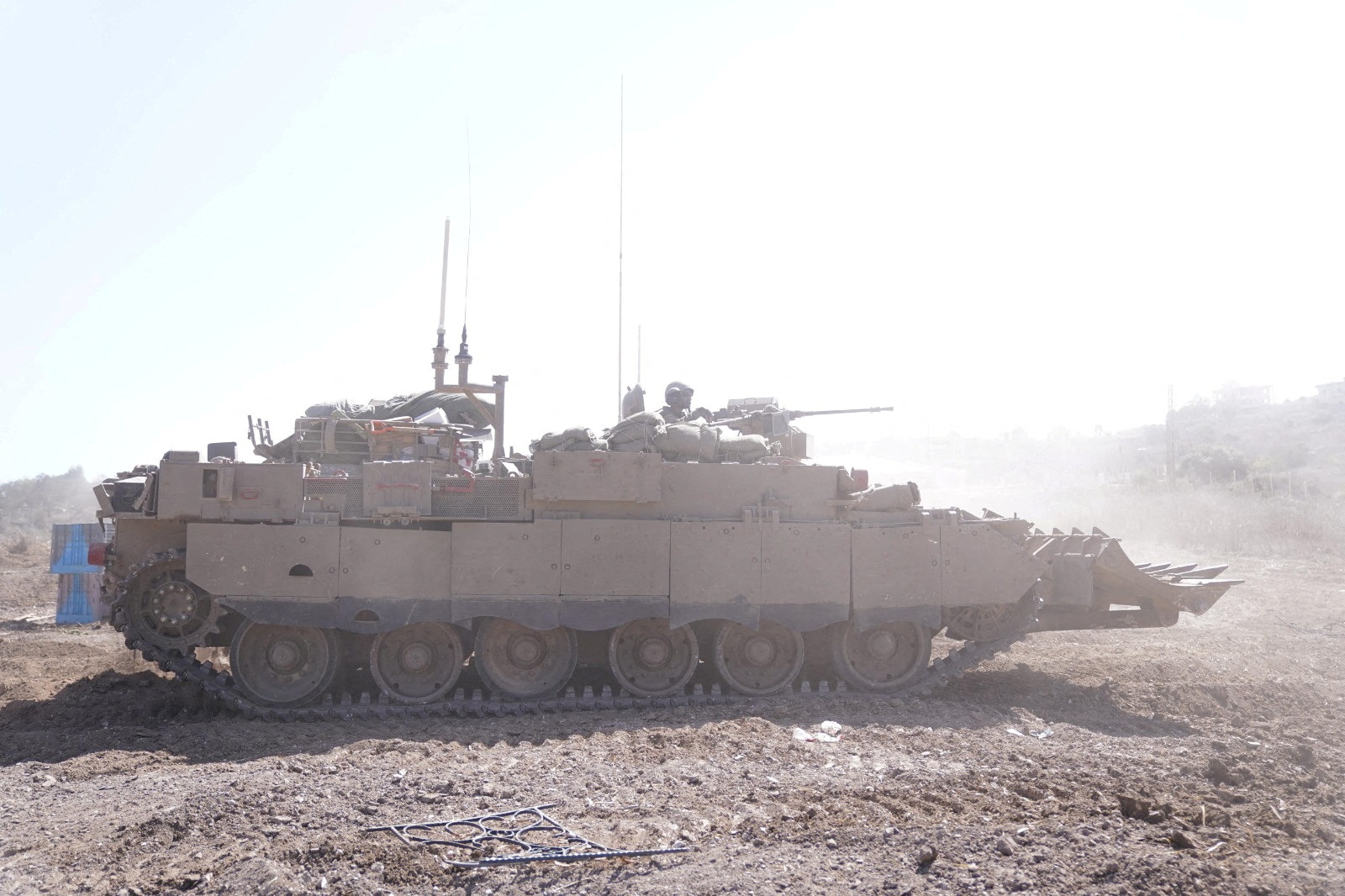 Israeli army operates at a location given as Southern Lebanon