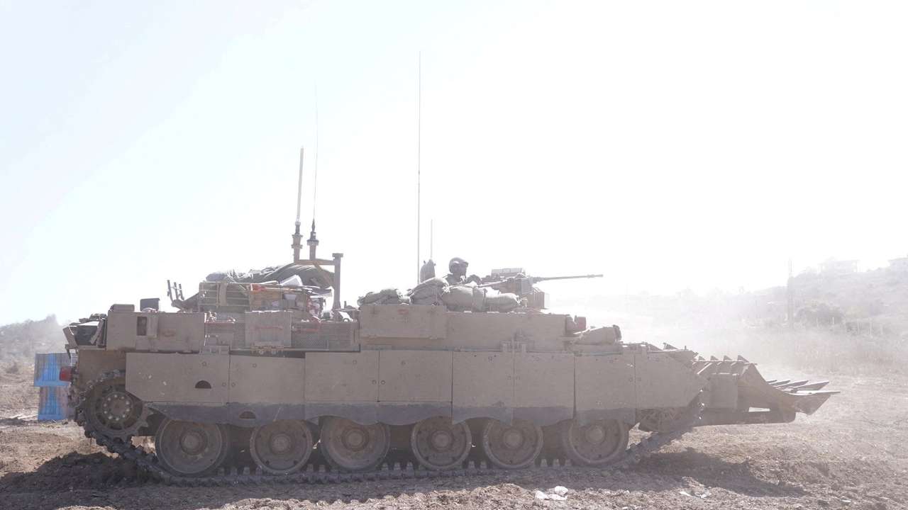Israeli army operates at a location given as Southern Lebanon