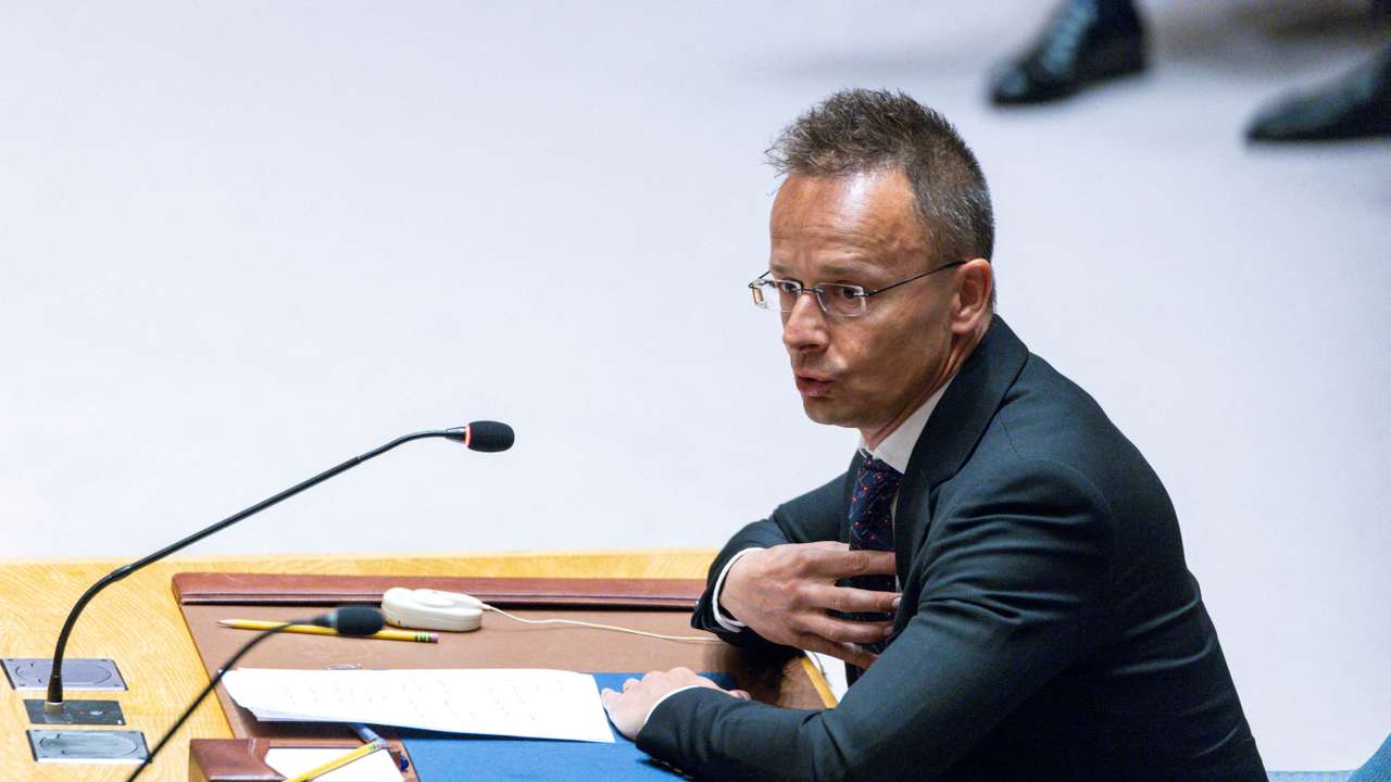 Russian Foreign Minister Sergei Lavrov chairs a meeting of the United Nations Security Council in New York