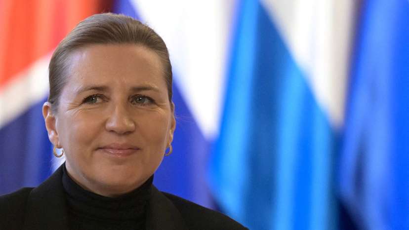 FILE PHOTO: FILE PHOTO: Danish Prime Minister Mette Frederiksen attends a summit in Hamburg