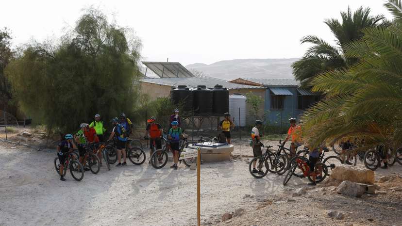 Aftermath of an attack on a school by Israeli settlers near Jericho