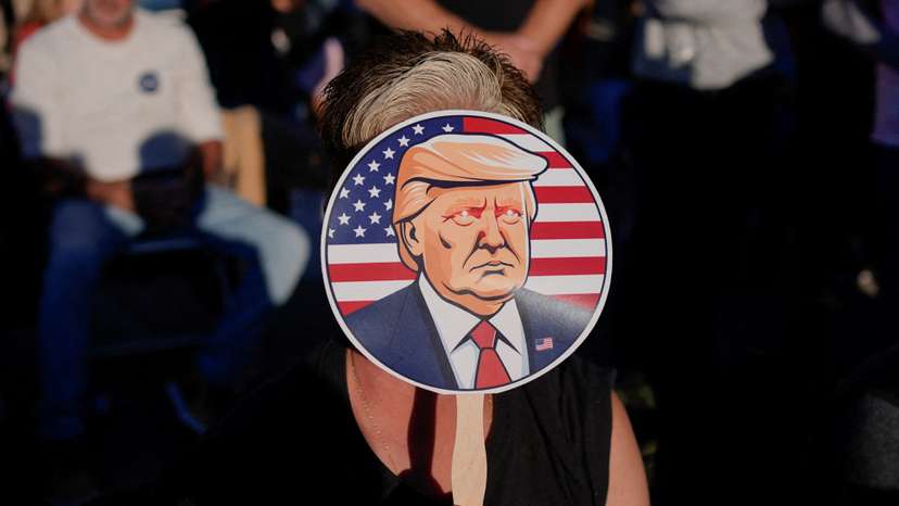 Republican presidential nominee and former U.S. President Donald Trump campaigns in Latrobe