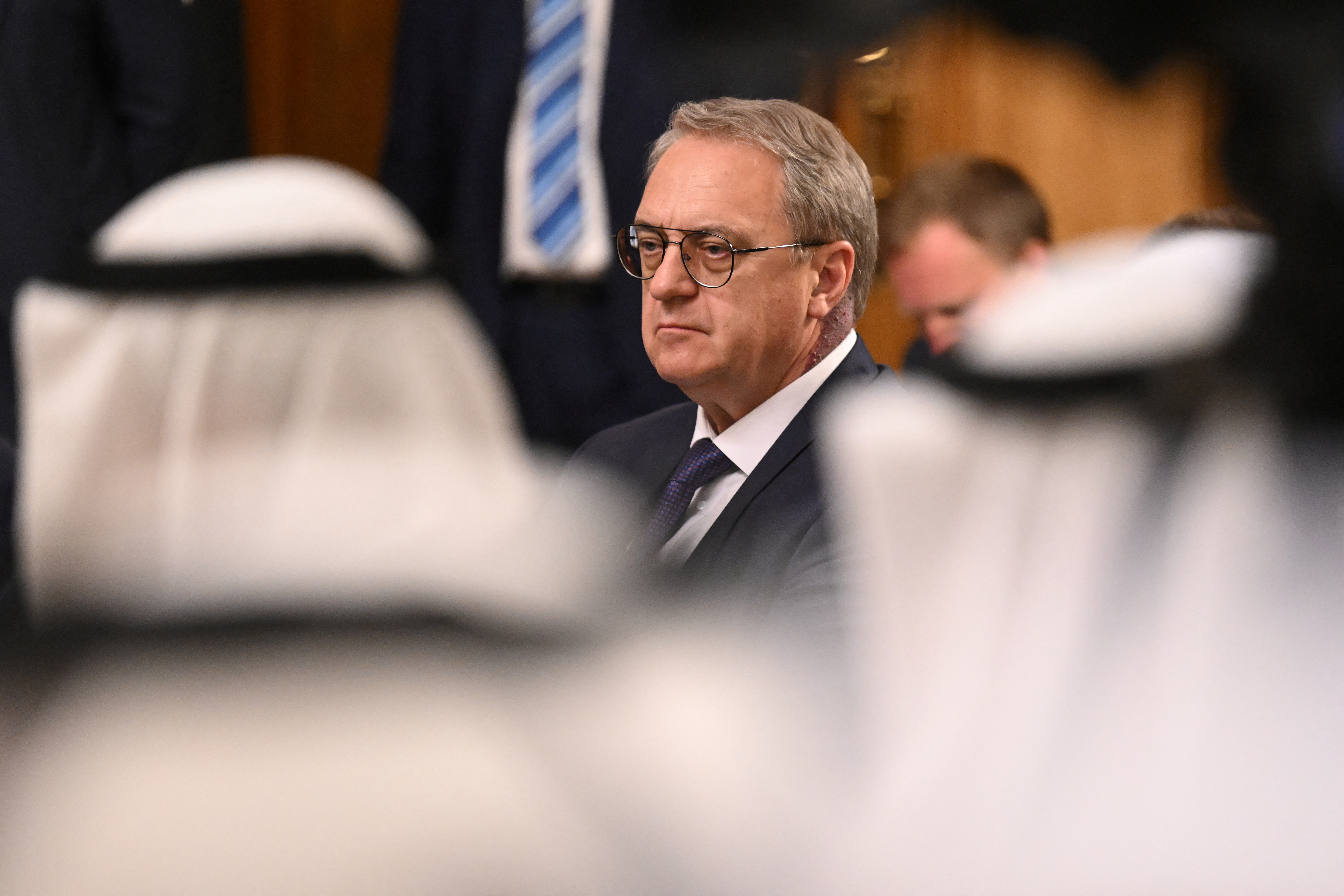 Russian Foreign Minister Lavrov meets with his counterparts of the GCC member states