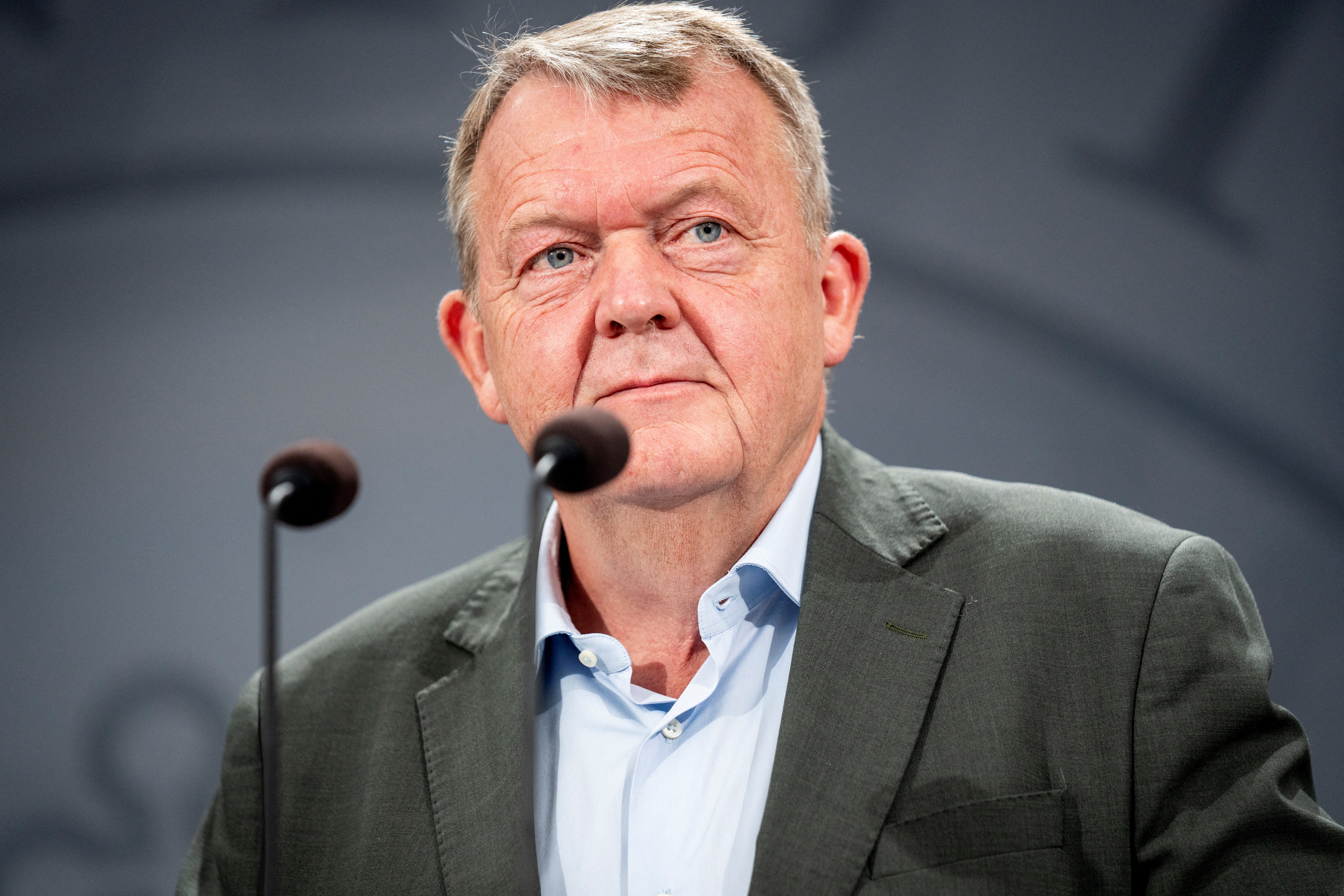 Press conference about healthcare reform, in Copenhagen