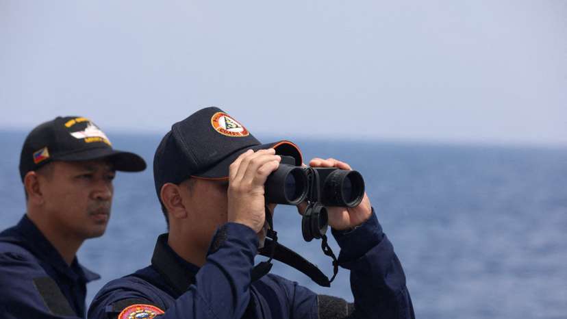 FILE PHOTO: Philippines resupply mission in the South China Sea