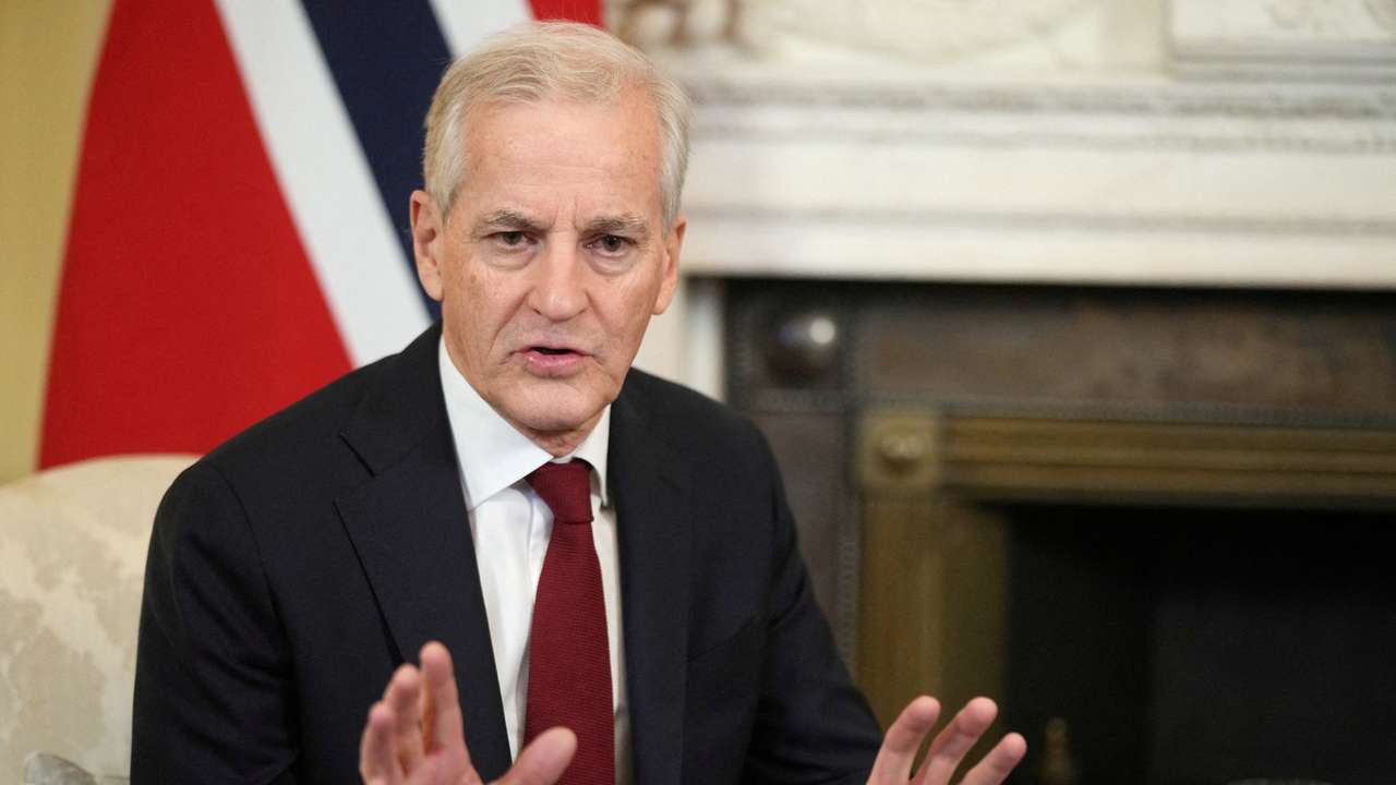 FILE PHOTO: Prime Minister of Norway Jonas Gahr Store visits UK