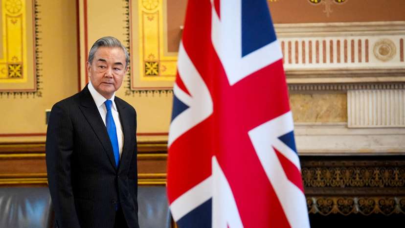 Chinese Foreign Minister Wang Yi visits London