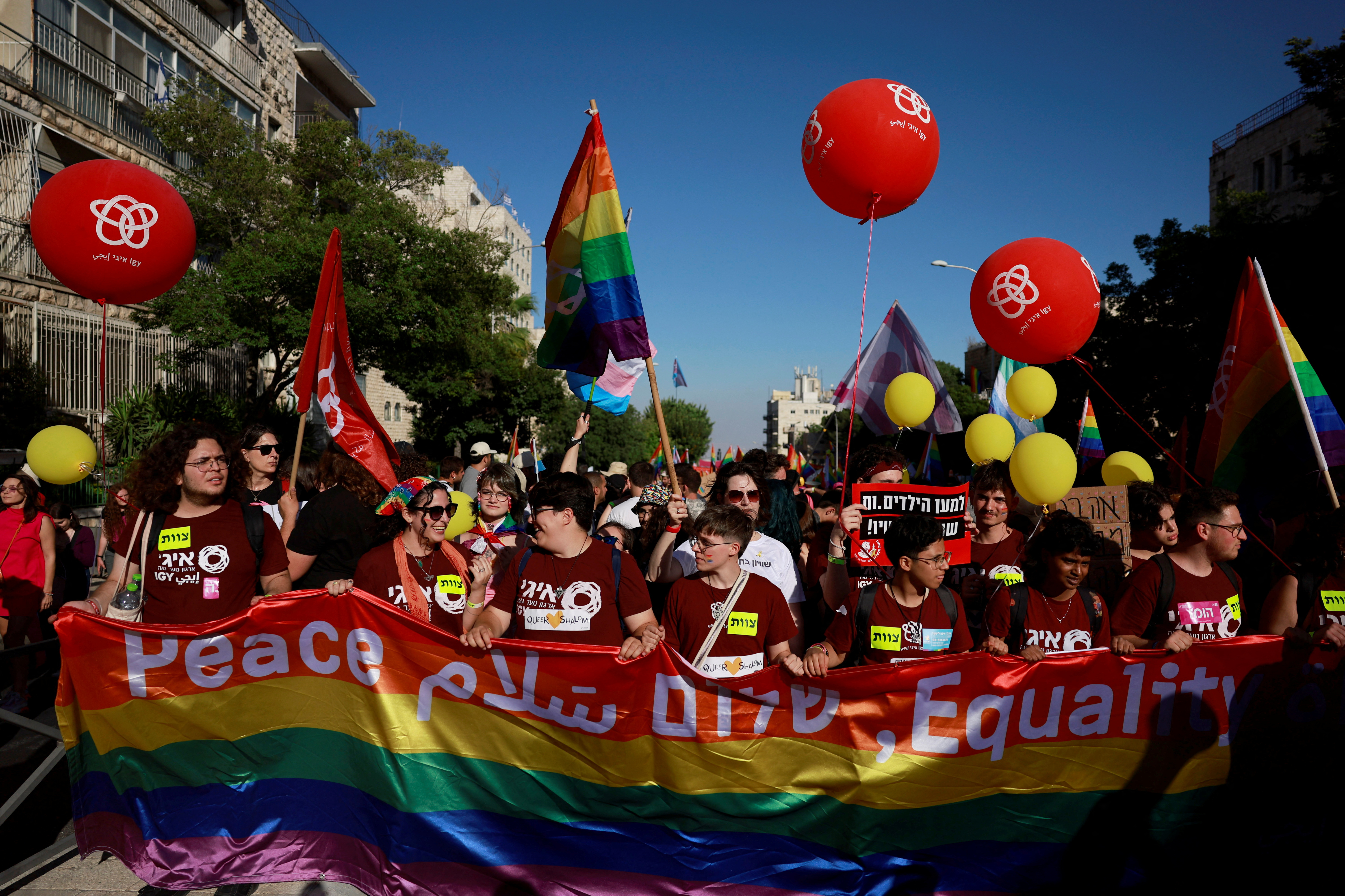 Annual Pride and Tolerance March in Jerusalem