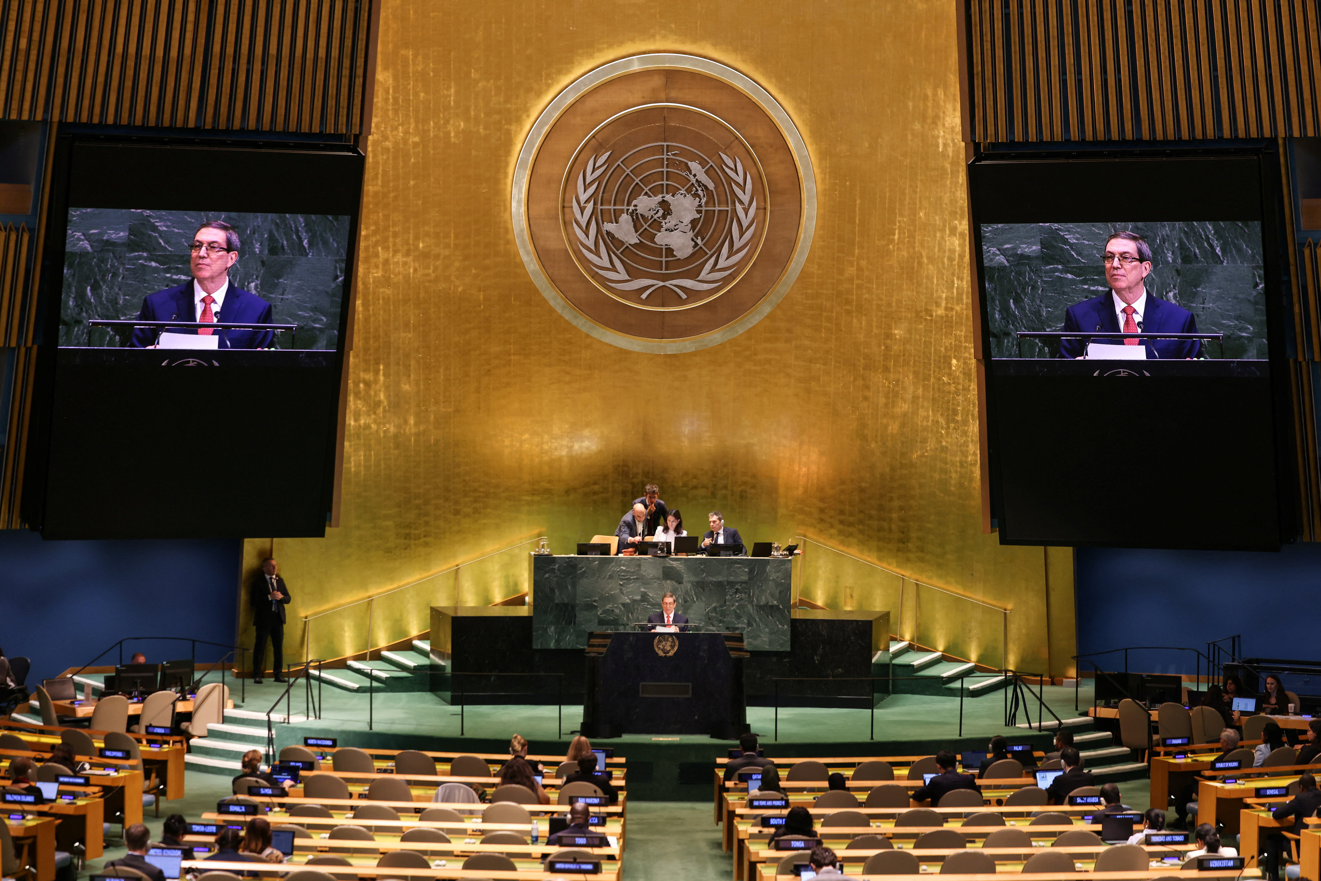 80th United Nations General Assembly at U.N. headquarters in New York City