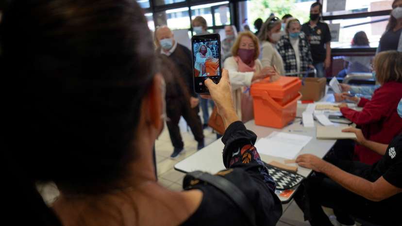 FILE PHOTO: Referendum on the Urgent Consideration Act in Montevideo
