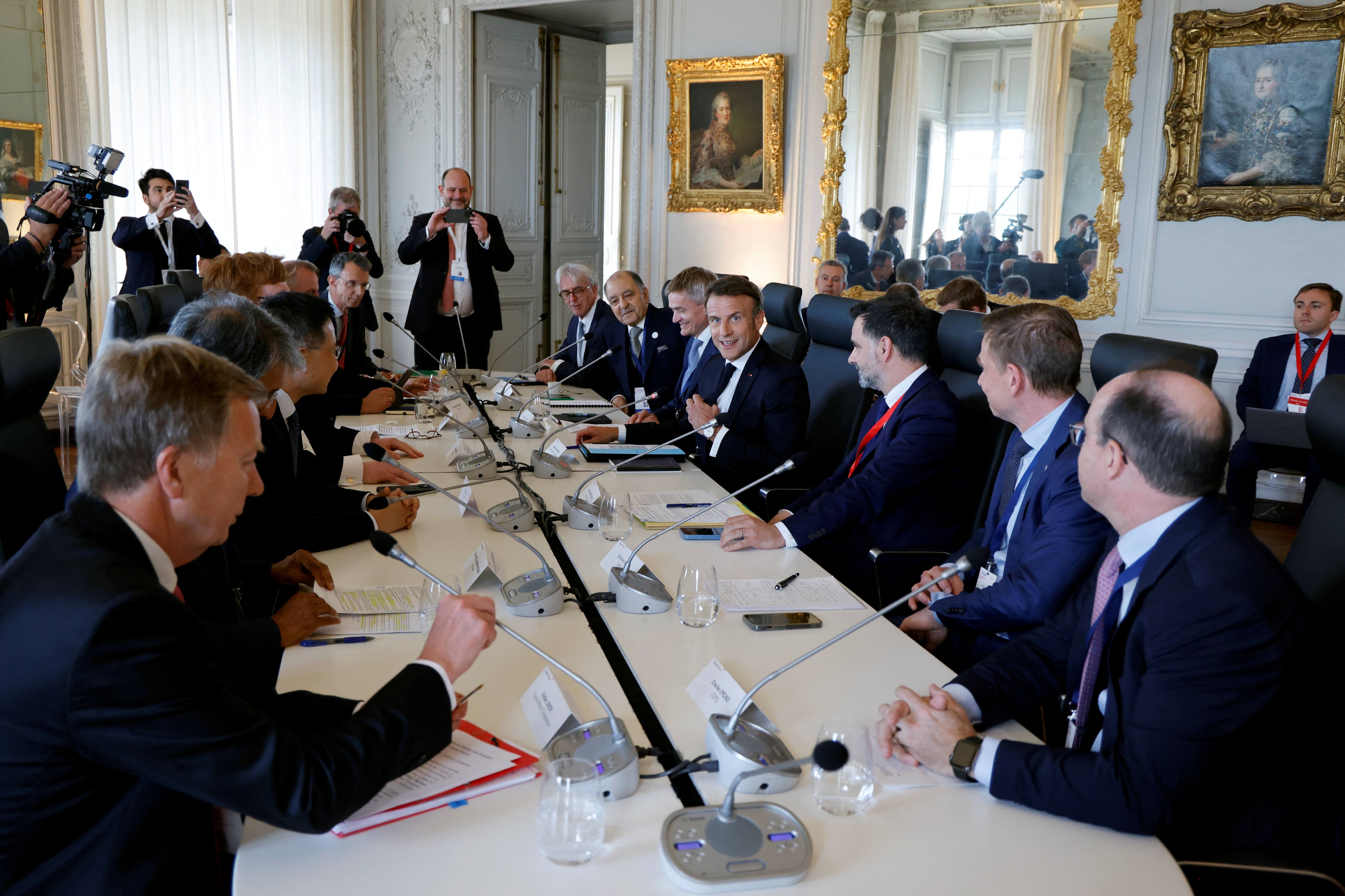 Choose France investment summit in Versailles