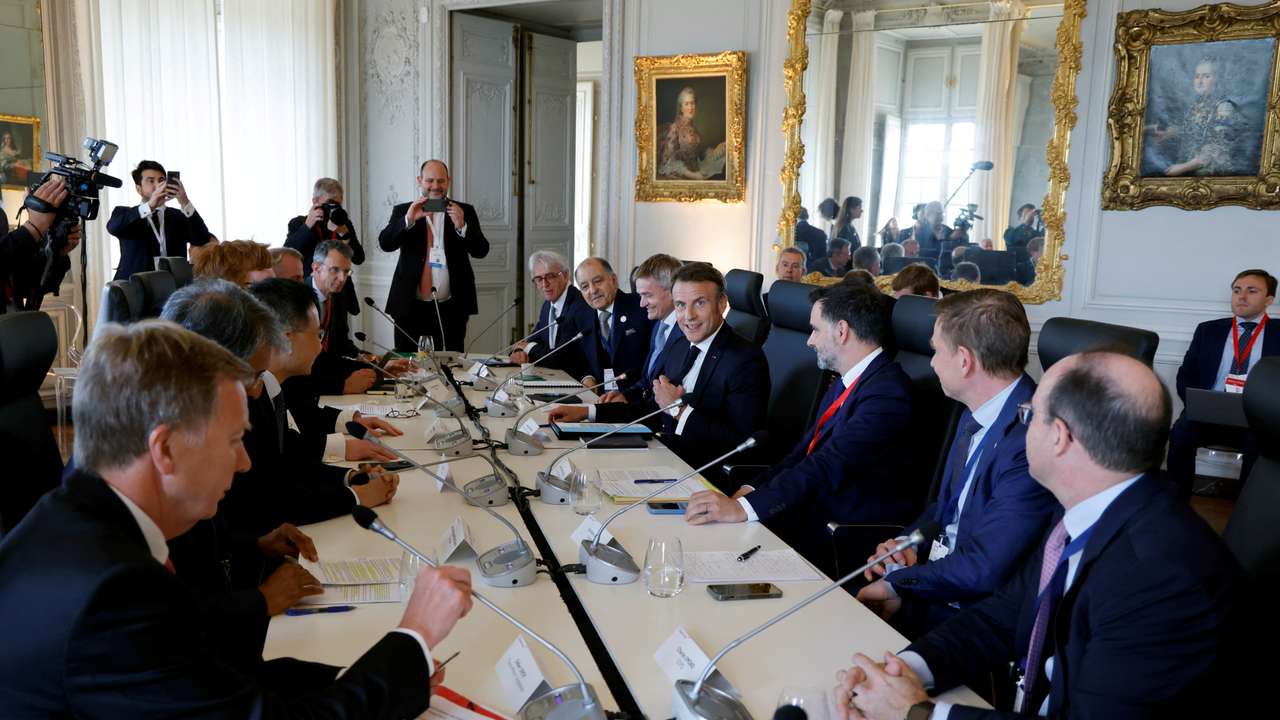 Choose France investment summit in Versailles