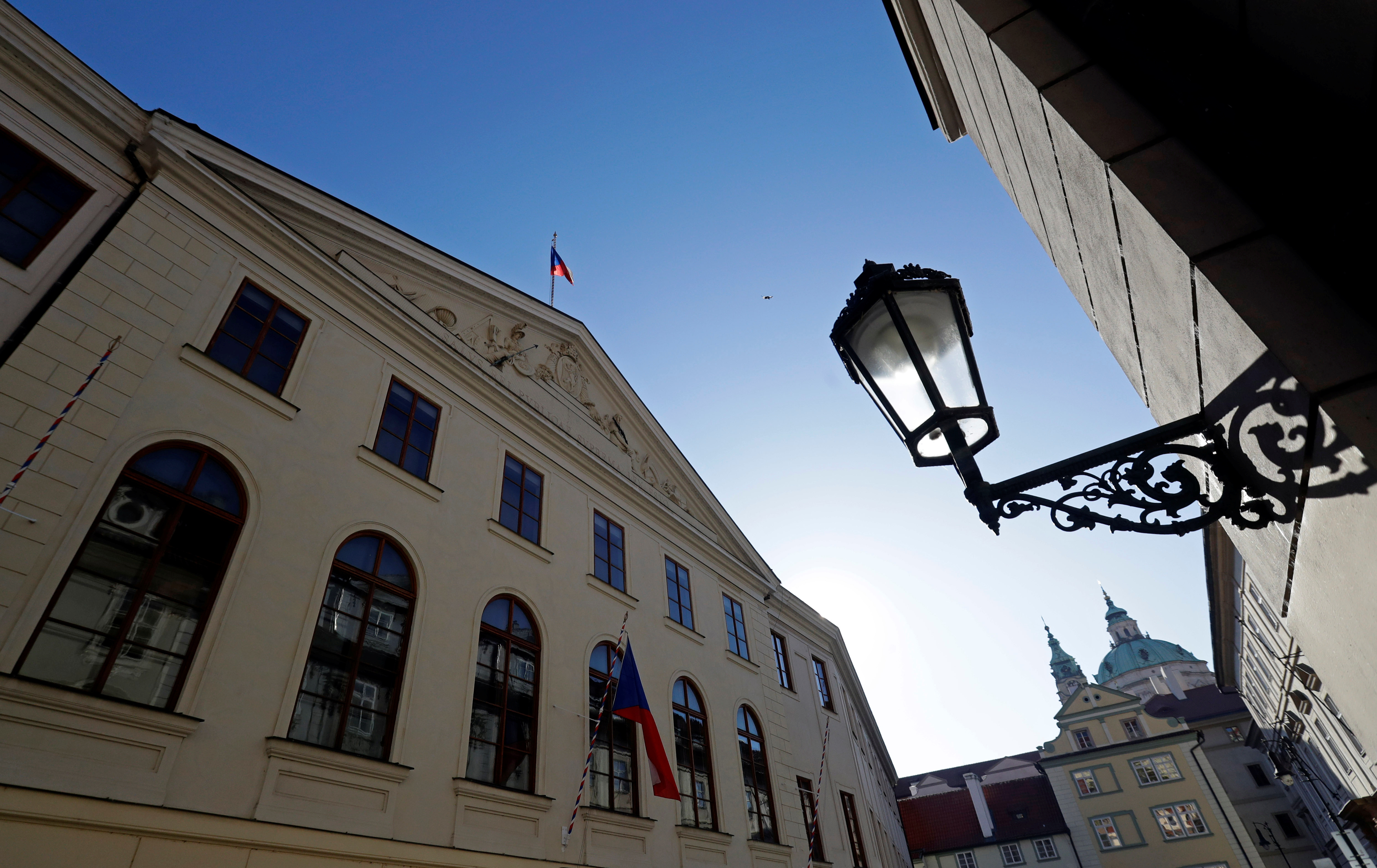 A general view of the Czech Parliament in Prague