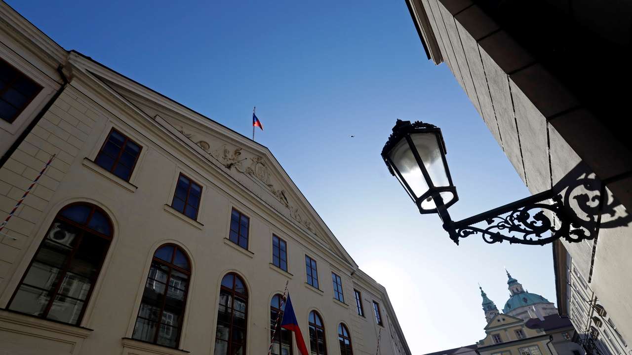 A general view of the Czech Parliament in Prague