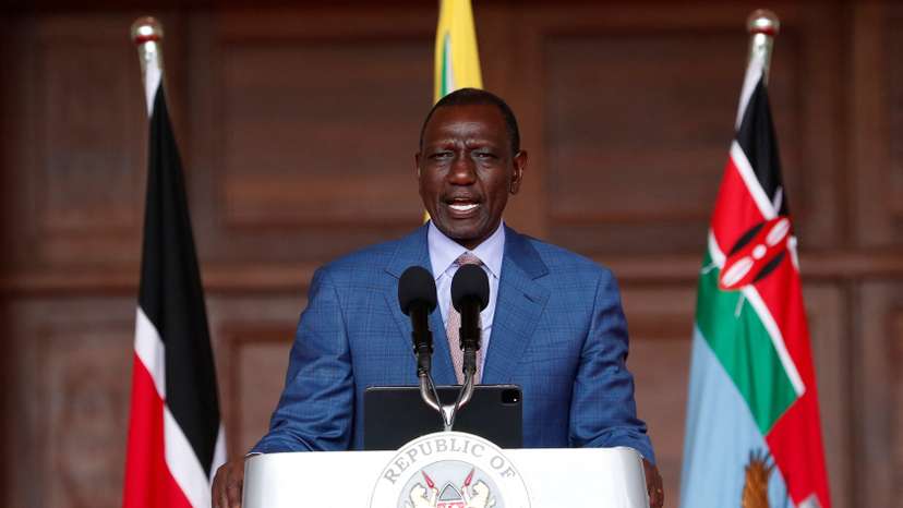 Kenya's President Ruto addresses the nation to announce new Cabinet Secretaries in Nairobi