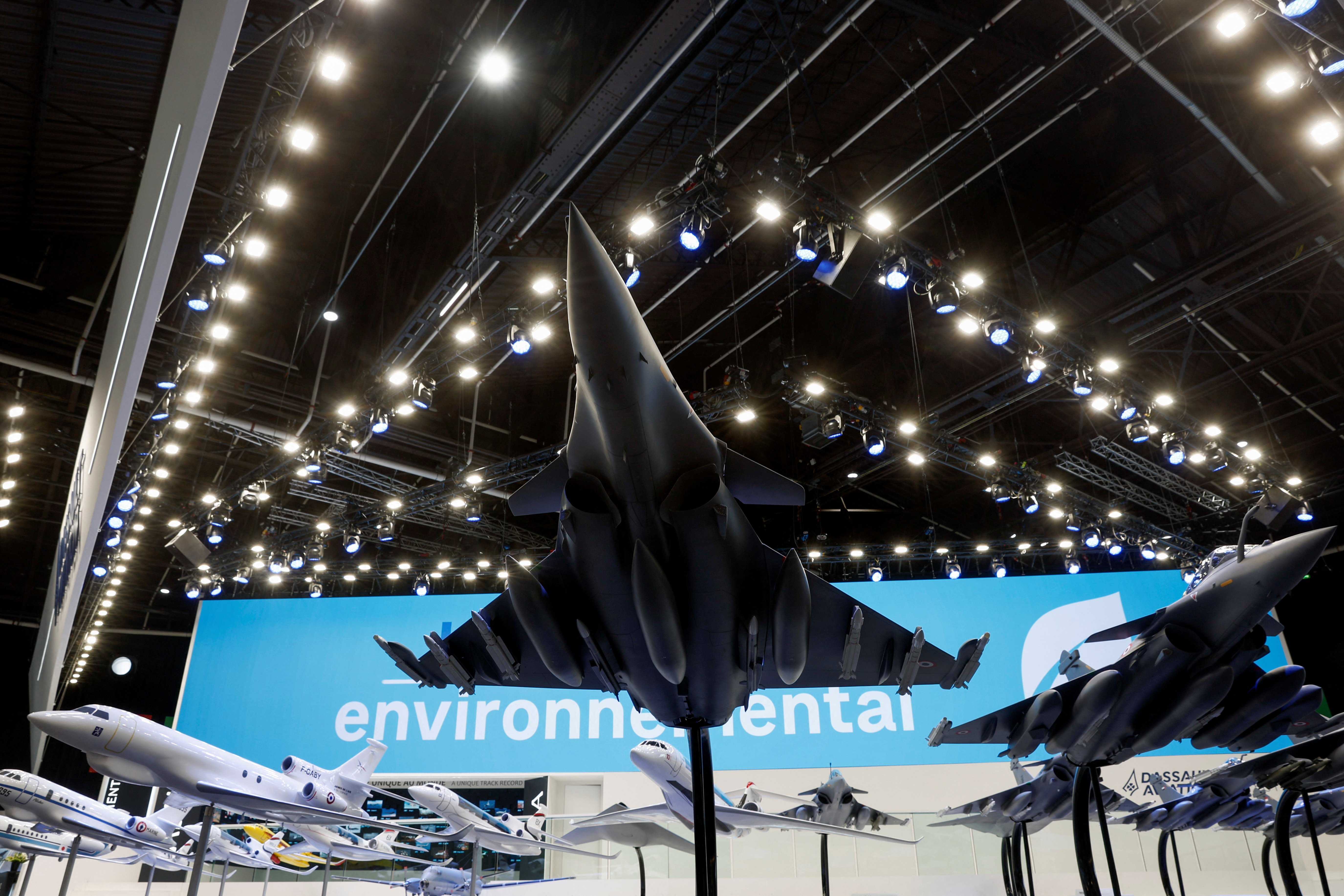 54th Paris Air Show at Le Bourget Airport near Paris