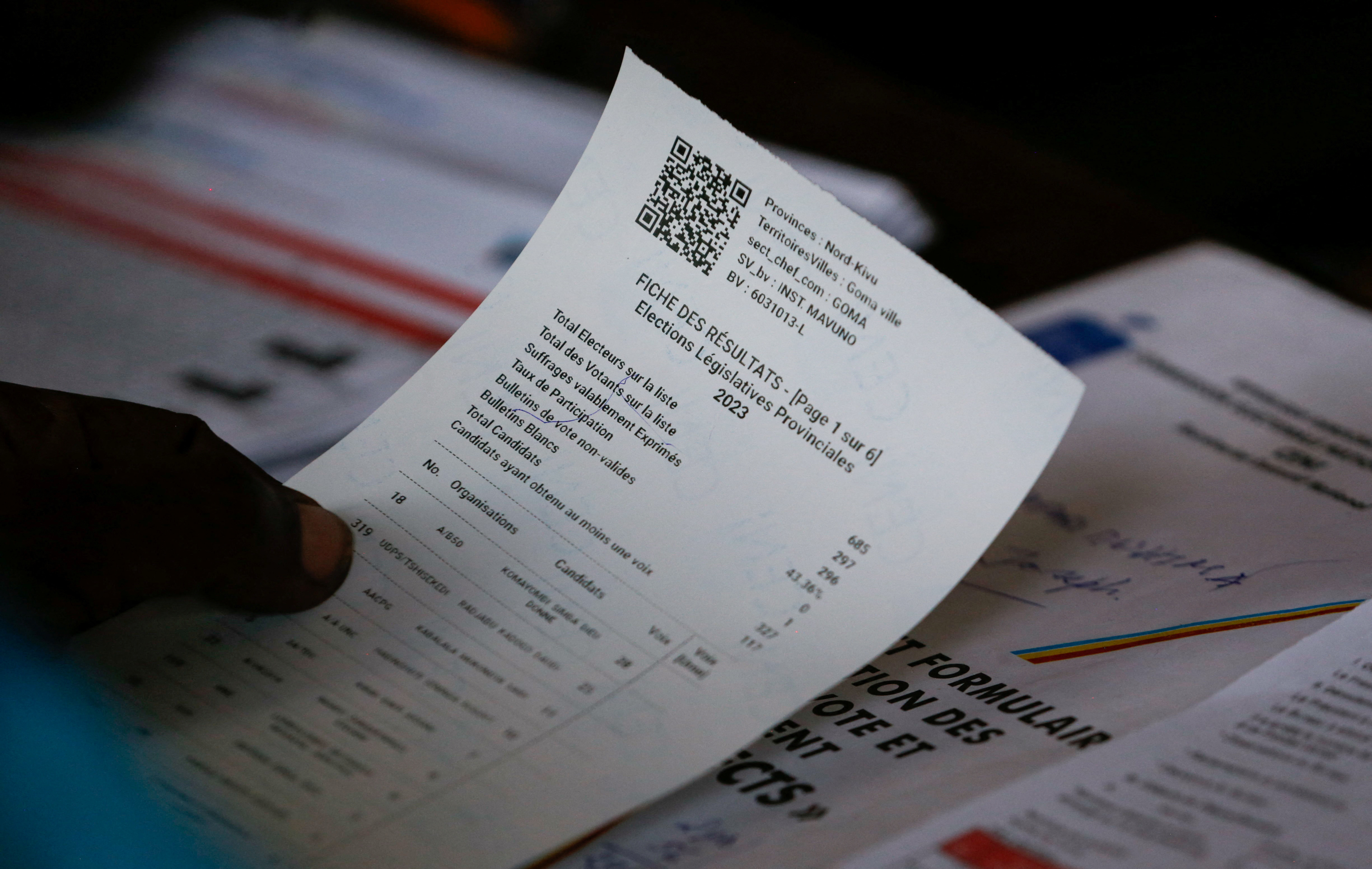 Congo holds presidential election in Goma