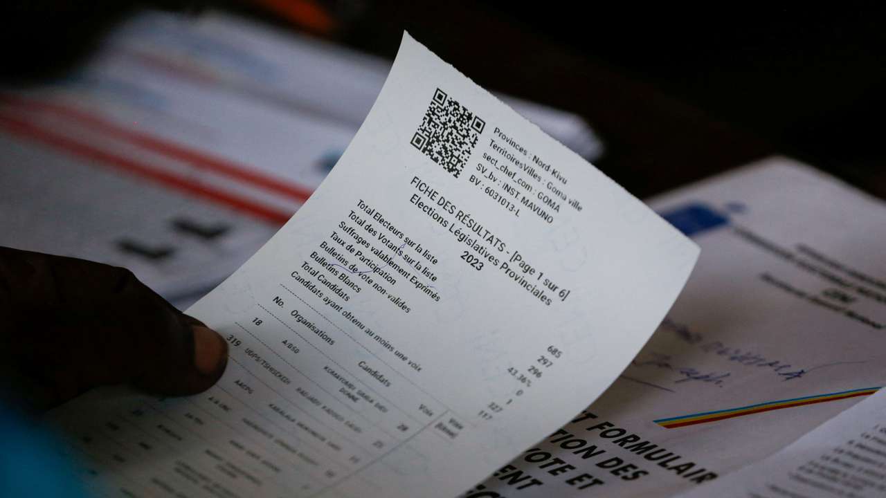 Congo holds presidential election in Goma