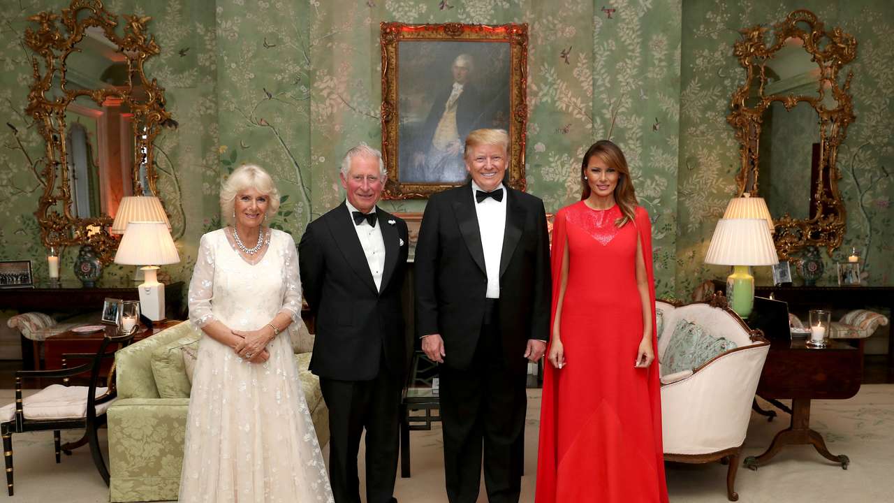 FILE PHOTO: U.S. President Donald Trump visits Britain
