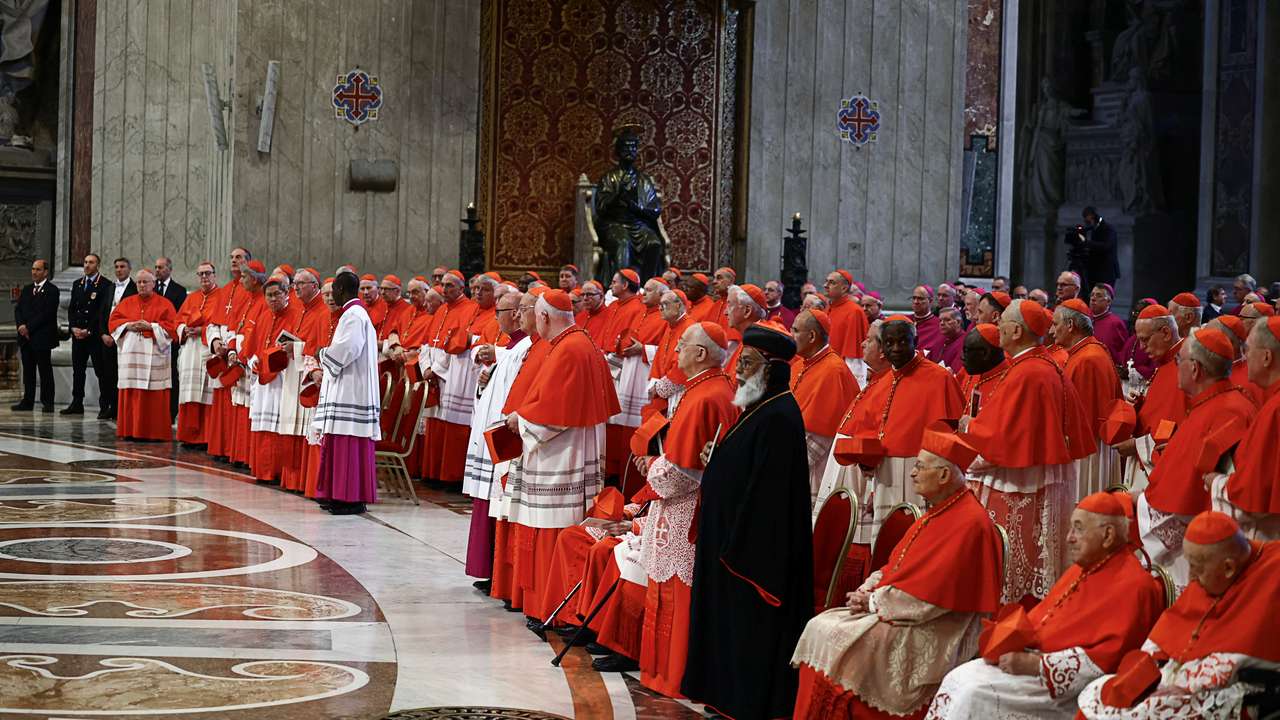 Pope Francis' coffin is transferred to St. Peter's Basilica