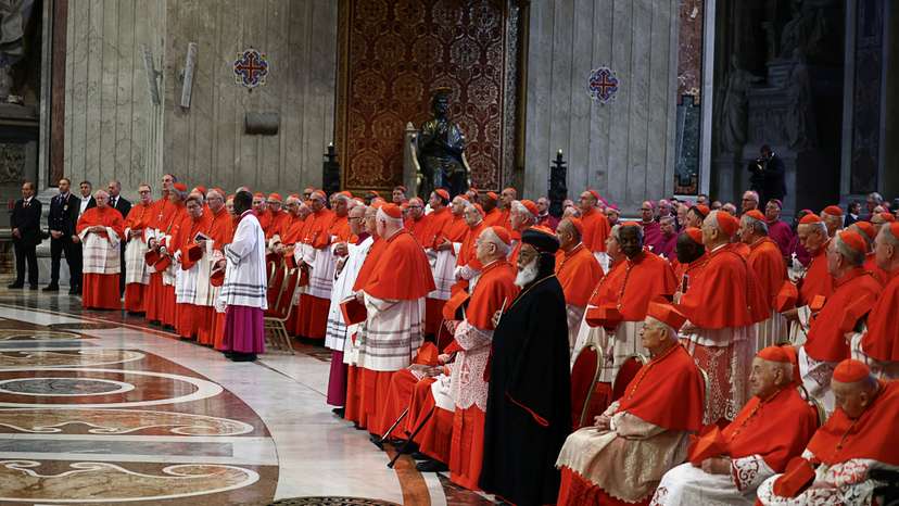 Pope Francis' coffin is transferred to St. Peter's Basilica