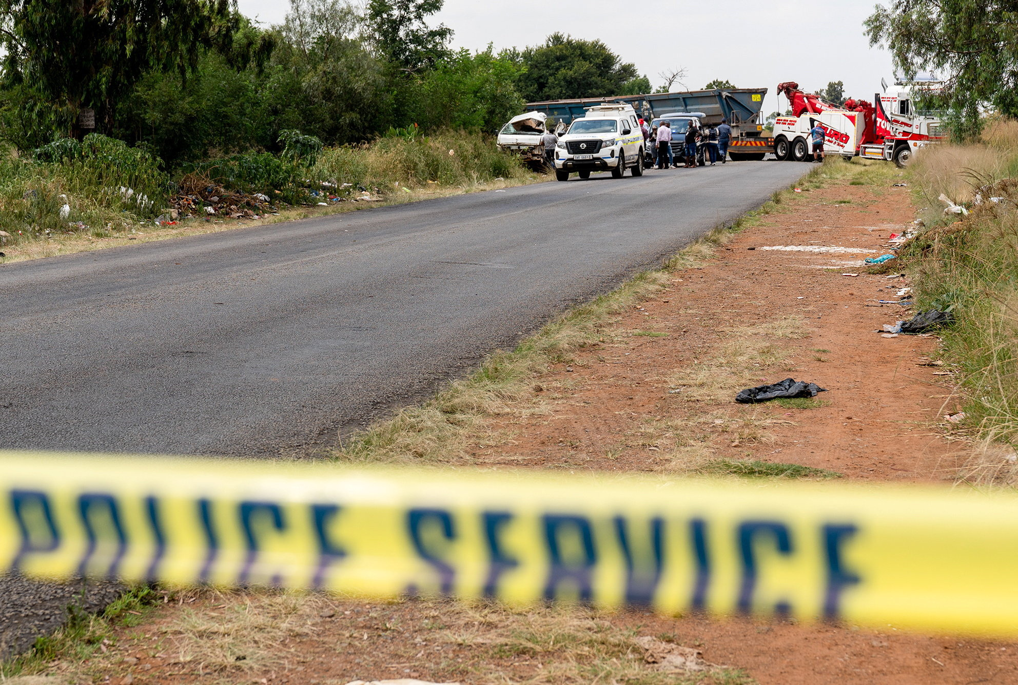South Africa mourns 13 schoolchildren killed in minibus crash, in Johannesburg