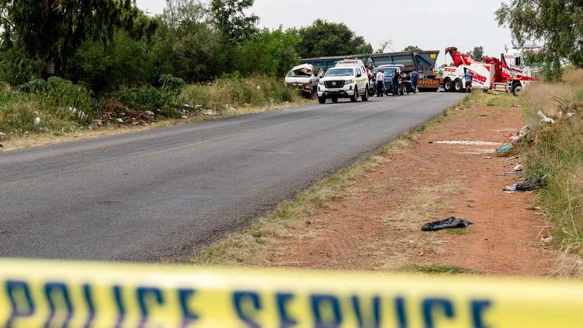 South Africa mourns 13 schoolchildren killed in minibus crash, in Johannesburg