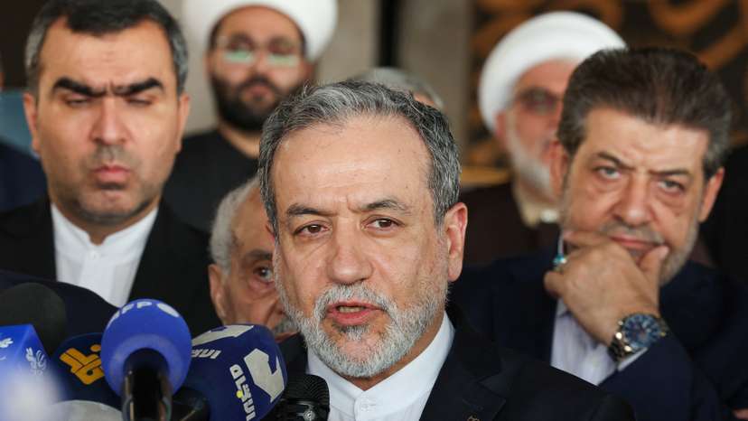 Iranian Foreign Minister Araqchi visits the burial site of former Hezbollah leader Nasrallah, on the outskirts of Beirut