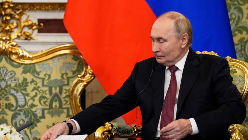 Russia's President Putin and Syria's President Sharaa meet in Moscow