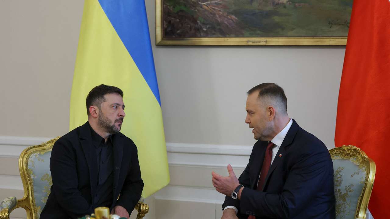 Ukrainian President Volodymyr Zelenskiy visits Poland