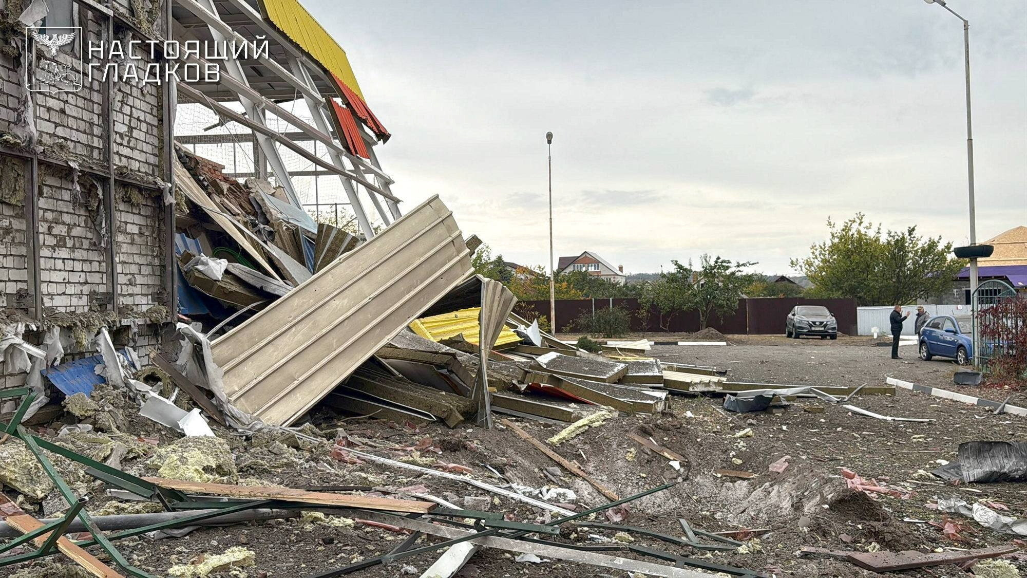 Aftermath of recent shelling in Belgorod Region