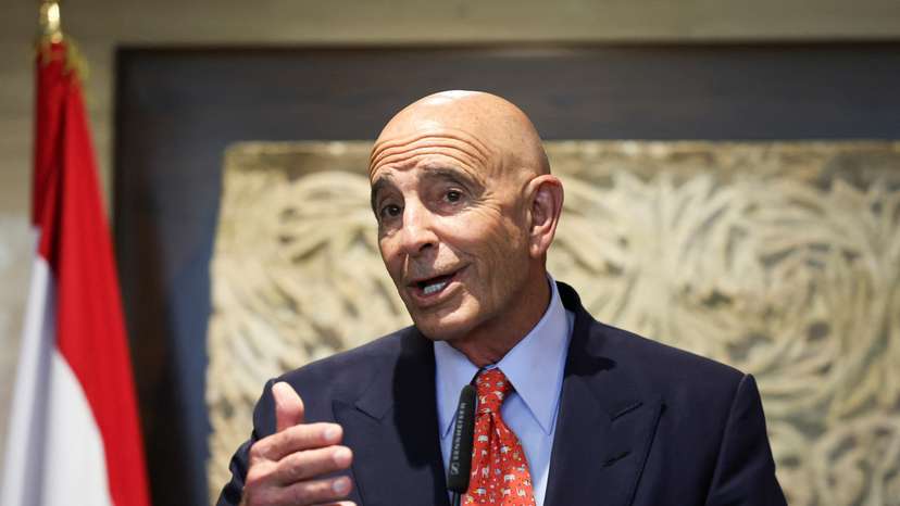 U.S. Ambassador to Turkey and U.S. special envoy for Syria Thomas Barrack visits Beirut