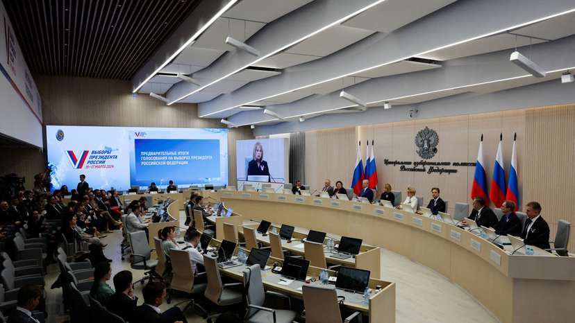 Preliminary results of the presidential election in Moscow
