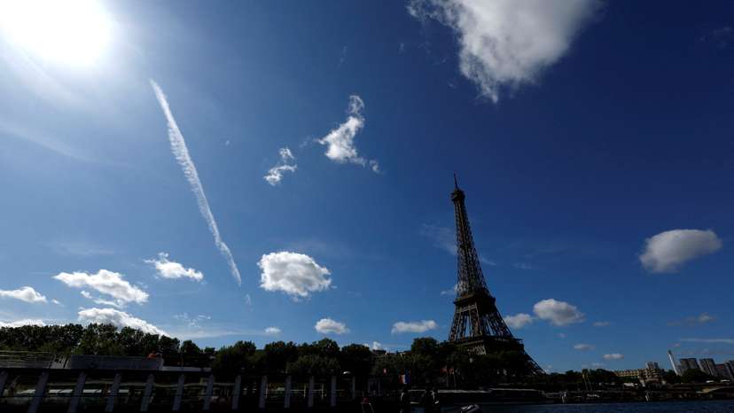 FILE PHOTO: Technical test on the Seine river in Paris