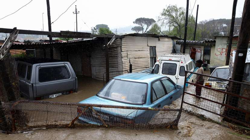 Severe weather cause widespread flooding in Western Cape