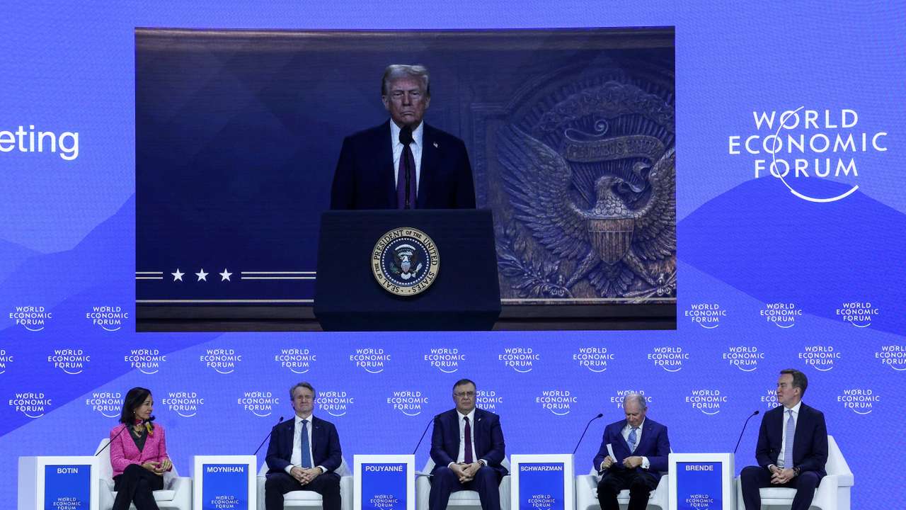 55th annual World Economic Forum (WEF) meeting in Davos